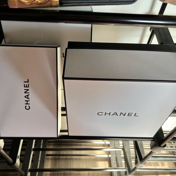 2 medium size Chanel boxes and 1 small Chanel box - Picture 2 of 2